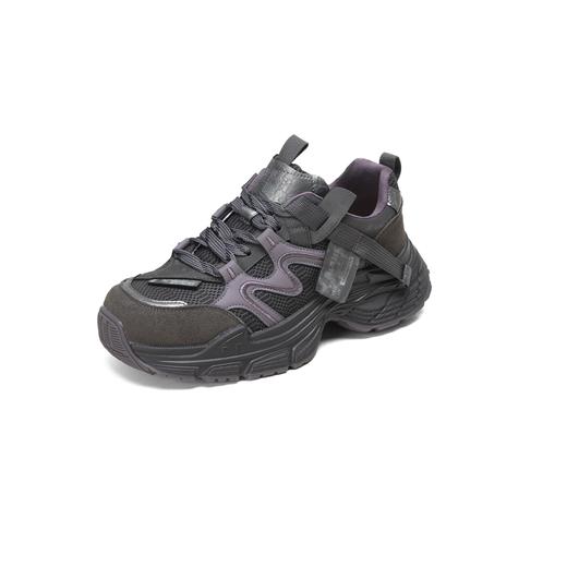 【厚底增高】西村名物2026年春季新款舒适超轻厚底舒适透气老爹鞋X26AM17511 商品图0