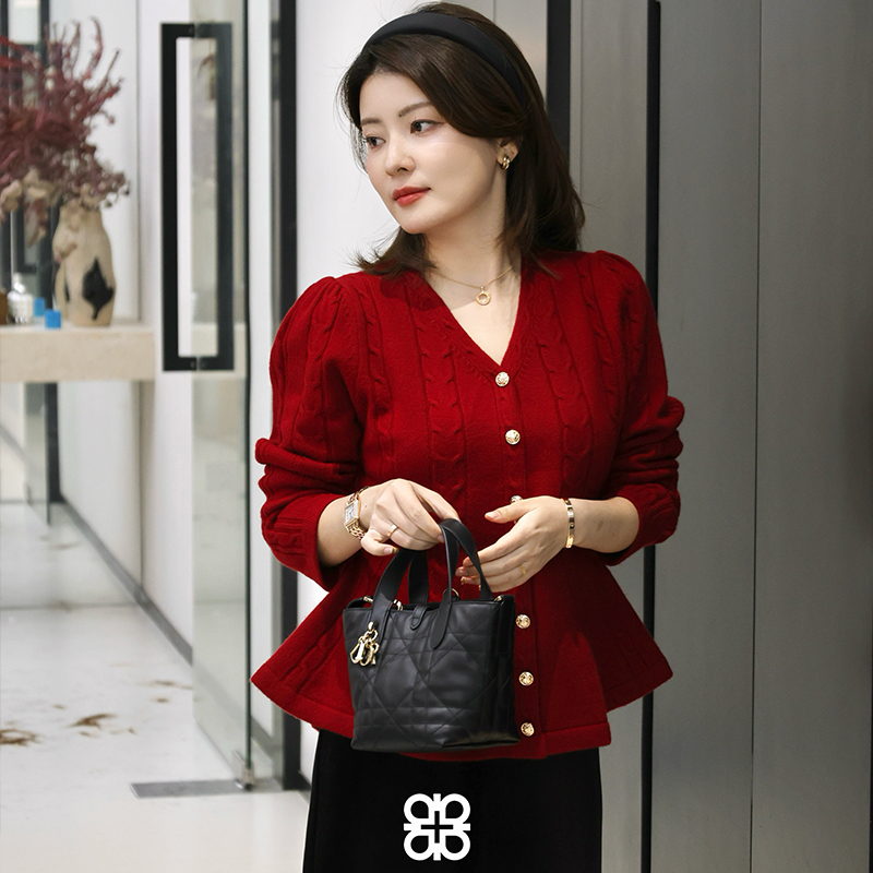 【特价不退换】【预售7天】良木礼冬季羊毛开衫（2620F）