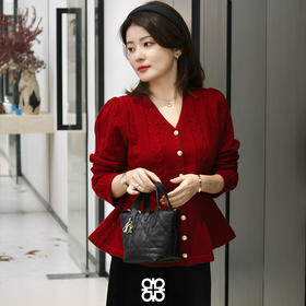 【特价不退换】【预售7天】良木礼冬季羊毛开衫（2620F）