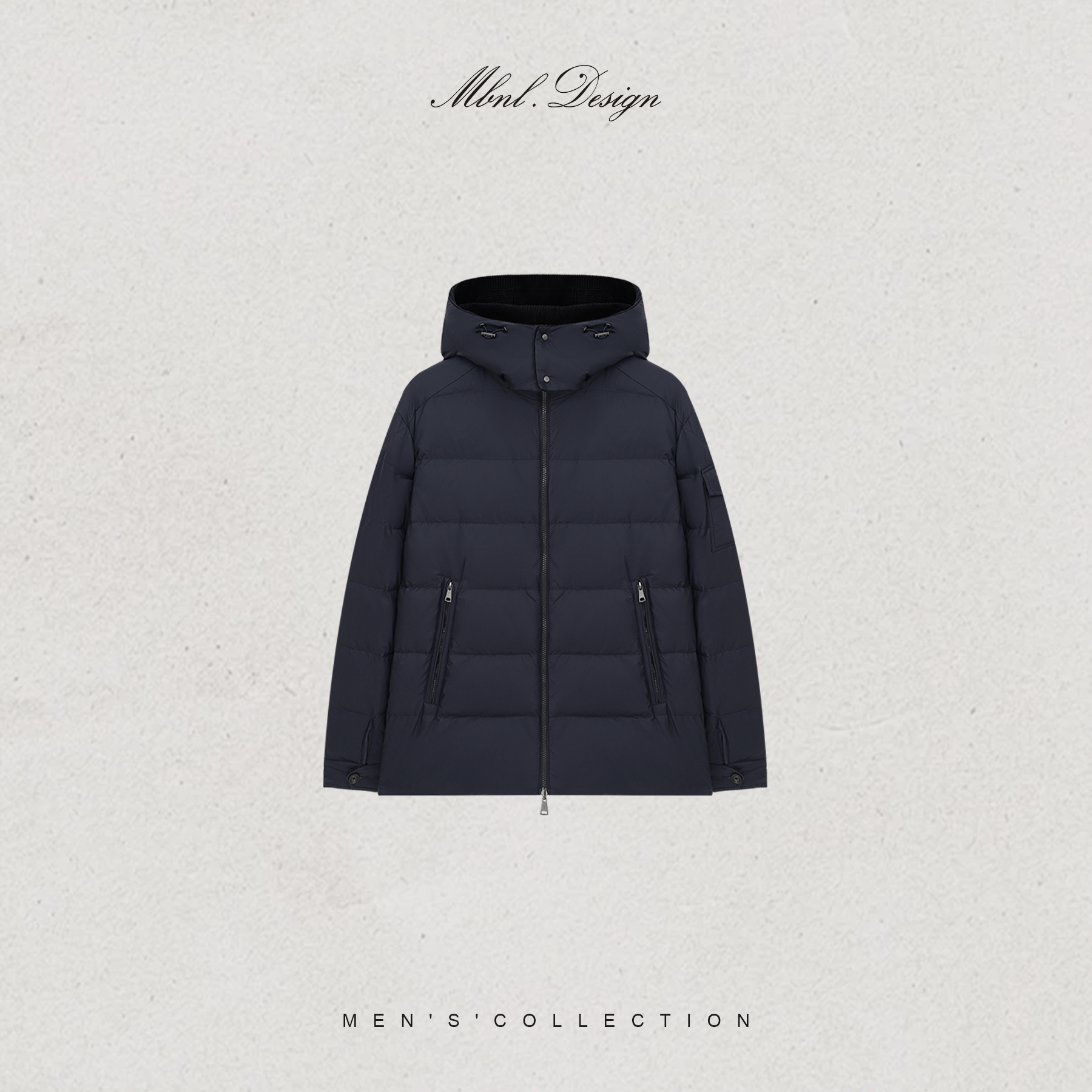 「M.K-West」秦磊男装90白鹅绒100棉双面穿羽绒服LL-WYR7059 N12商品图2