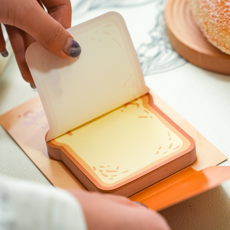 团团下午茶系列厚切土司便签本