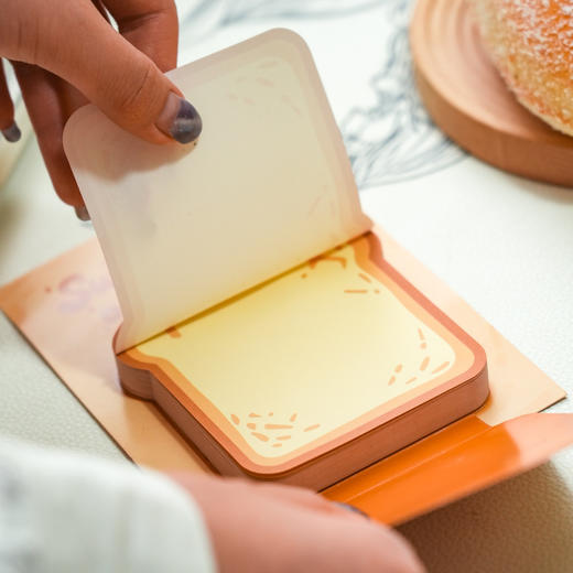 团团下午茶系列厚切土司便签本 商品图0