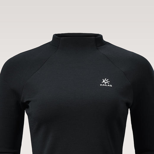 KAILAS凯乐石 XM4 女款圆领美丽诺羊毛抓绒衣 KG2532214 商品图3