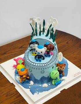 海底小纵队蛋糕