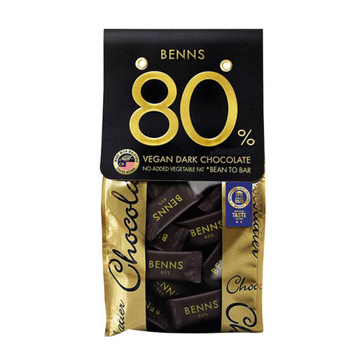 贝纳丝至醇黑巧克力 （80%可可含量）138g/袋 商品图0