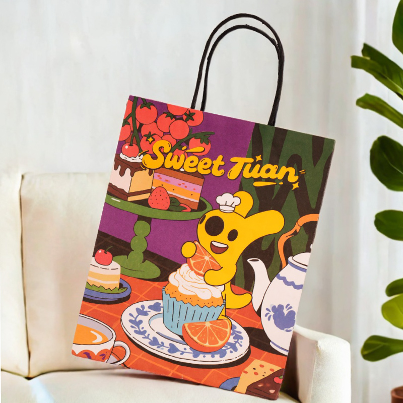 团团下午茶系列购物袋