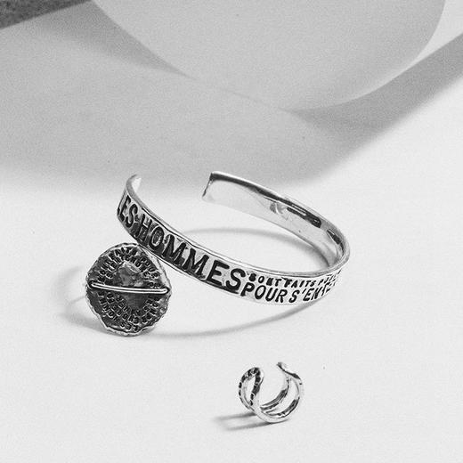 订购14周到｜Serge Thoraval-LES HOMMES-共鸣-匾牌 戒指［法国设计师］ 商品图5