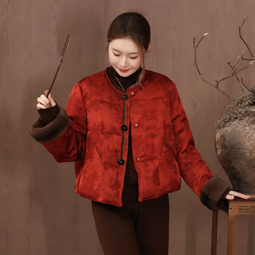 【预售7天】良木礼圆领鹅绒服（3171） 商品图2