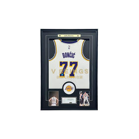 收藏系列 卢卡东契奇 湖人队主场 白色 亲笔签名球衣