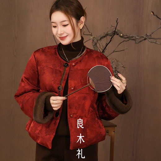 【预售7天】良木礼圆领鹅绒服（3171） 商品图3