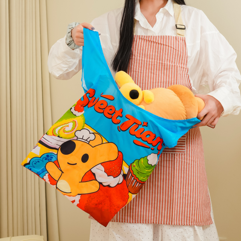 团团下午茶系列便携购物袋