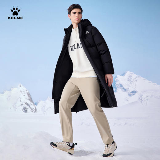 卡尔美男式冬季长款鹅绒服9543YR1220 商品图5