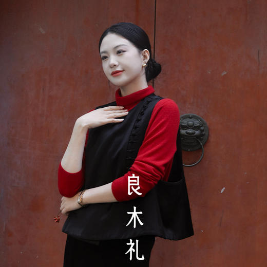 【特价不退换】【现货】良木礼国风喜字马甲（D25103911） 商品图0