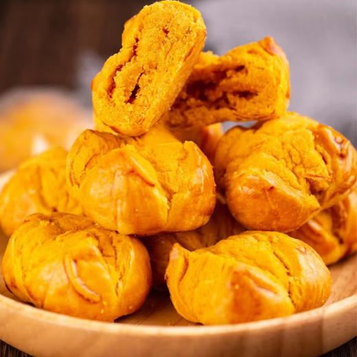 濠润坊笑口咸蛋黄小饼220g 商品图4