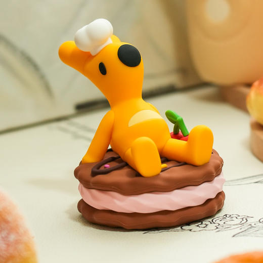 团团下午茶系列巧克力派支架摆件 商品图2