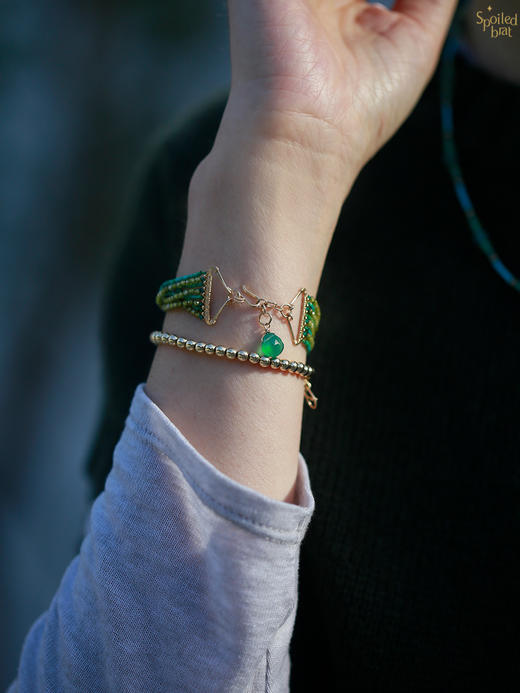 SpoiledBrat Jewelry金银豆豆系列 | 金银豆豆手链 商品图6