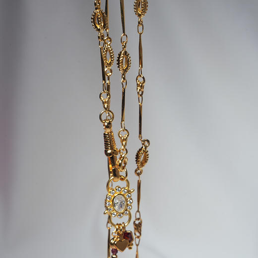 北京仓｜DELPHES-护符花 石榴石 紫水晶 项链［法国设计师］ 商品图7