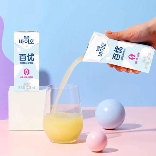 Maeil 每日百优乳酸菌风味饮料（非活菌型） 235ml/盒*12 商品图4