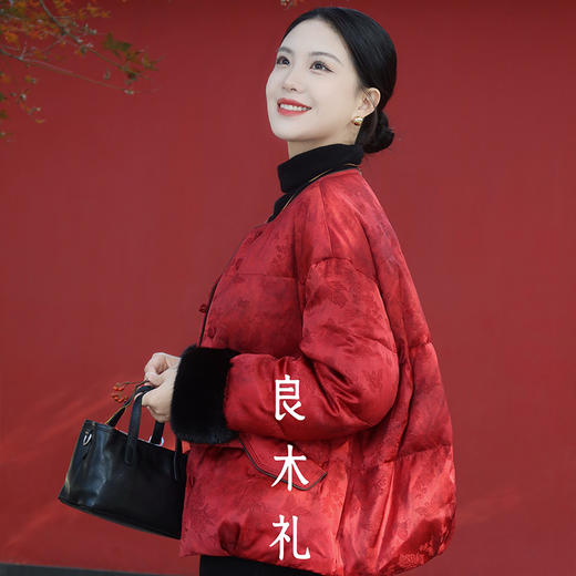 【部分现货】良木礼水貂鹅绒服（3456） 商品图2