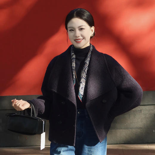 【特价不退换】【预售7天】良木礼羊毛外套（Q8103） 商品图0