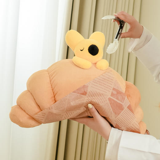 团团下午茶系列牛角包抱枕 商品图1