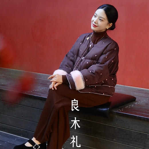 【特价不退换】【预售7天】良木礼水貂鹅绒服(D251103457) 商品图2