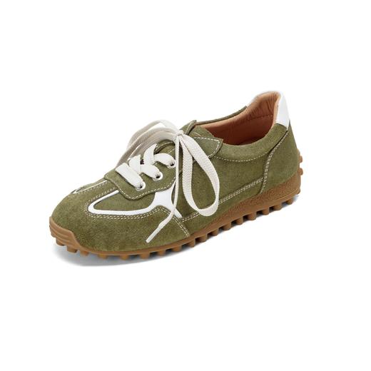 【牛剖层皮】西村名物2026年春季新款舒适透气厚底防滑系带阿甘鞋德训鞋X26AM16831 商品图9