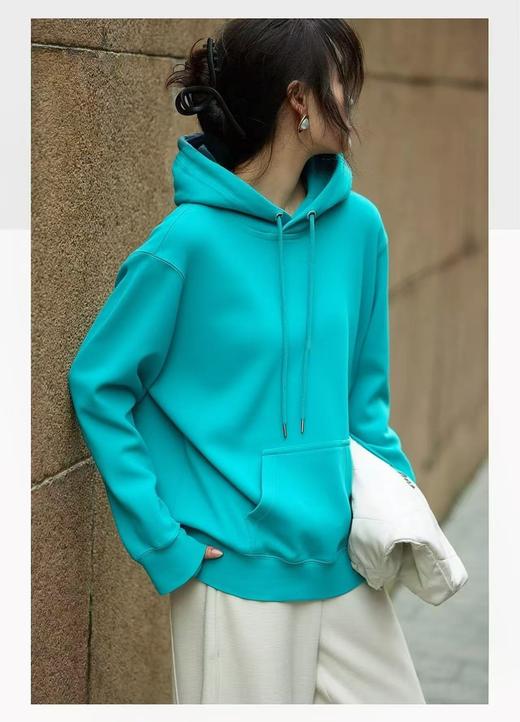 女神节2026促→【自营】周年庆福利！！必入推荐 【100%棉】多色款！ 3HREE CAT 品牌全棉连帽卫衣-喜出 商品图4