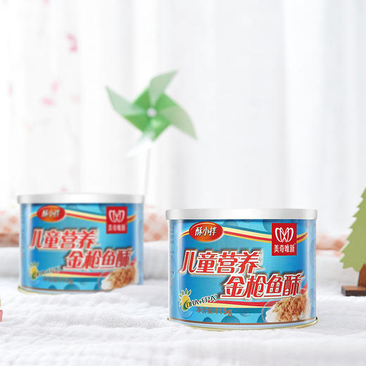 【休闲食品 肉酥】美奇唯新 115g儿童营养金枪鱼酥 商品图0