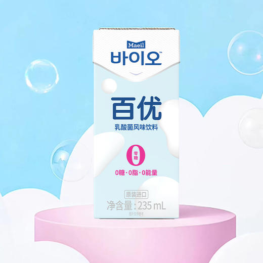 Maeil 每日百优乳酸菌风味饮料（非活菌型） 235ml/盒*12 商品图2