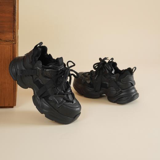 【薄绒内里】西村名物2026年春季新款舒适透气厚底防滑薄绒内里老爹鞋X26AM17501 商品图3