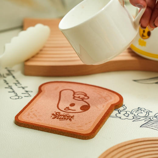 团团下午茶系列软木杯垫 商品图1