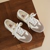 【牛皮革】西村名物2026年春季新款舒适透气厚底防滑超轻系带拼色德训鞋X26AM17281 商品缩略图2