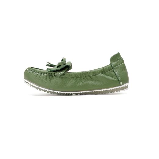 【头层牛皮】西村名物2026年春季新款舒适低跟优雅休闲豆豆鞋浅口单鞋X26AE17171 商品图5