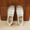 【牛皮革】西村名物2026年春季新款舒适透气厚底防滑系带休闲小板鞋小白鞋X26AM17261 商品缩略图0