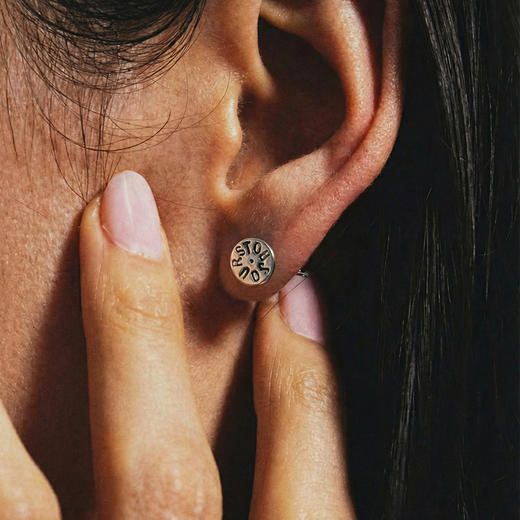 北京仓｜Serge Thoraval-LAMOUR TOUJOURS-无尽的爱-耳钉［法国设计师］ 商品图0