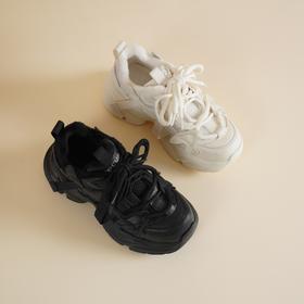 【薄绒内里】西村名物2026年春季新款舒适透气厚底防滑薄绒内里老爹鞋X26AM17501