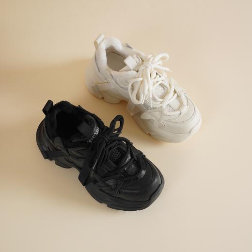 【薄绒内里】西村名物2026年春季新款舒适透气厚底防滑薄绒内里老爹鞋X26AM17501 商品图0