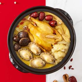 鲍鱼竹荪花胶鸡汤 ABALONE AND FISH MAW WHOLE CHICKEN SOUP 2500g/袋