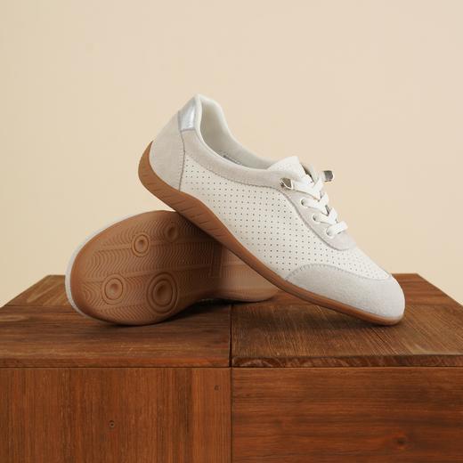 西村名物2026年春季新款舒适透气平底防滑系带阿甘鞋德训鞋X26AM17221 商品图6