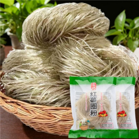 红薯粉圈50g（不加明矾、胶，孕妇小孩可食用）（火锅、炖粉条、麻辣烫、牛肉粉丝等）冷水泡软，锅里煮3分钟即可