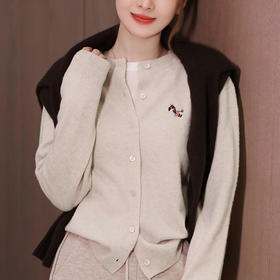 【预售7天】良木礼绣山羊绒开衫（3303F）