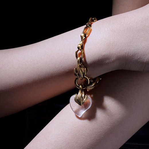 北京仓｜Goossens Paris-COEUR PRECIEUX-爱心 手链［法国设计师］ 商品图2