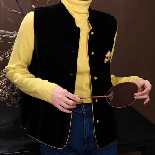 【预售7天】良木礼桑蚕丝马甲（3313） 商品图1