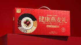 （1.20直播）【西麦】健康燕麦礼盒1.02kg【臻礼贺岁】
