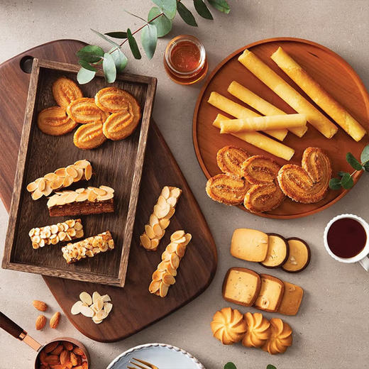 美心生活原味扁桃仁酥条78g+柠檬味扁桃仁酥条78g+巧克力味扁桃仁酥条90g 商品图1