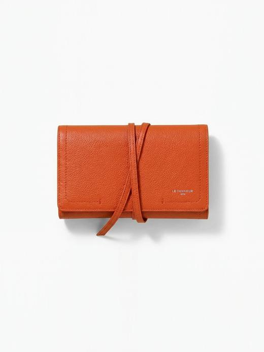 北京仓｜LE TANNEUR-Soft travel box-赤陶红棕 旅行 珠宝袋［法国设计师］ 商品图0