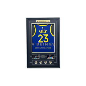 收藏系列 格林 勇士队23号球迷版亲笔签名球衣