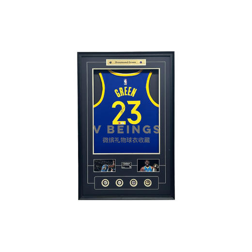 收藏系列 格林 勇士队23号球迷版亲笔签名球衣 商品图0