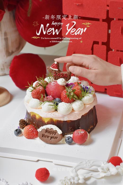 新年森系小马水果蛋糕 商品图3